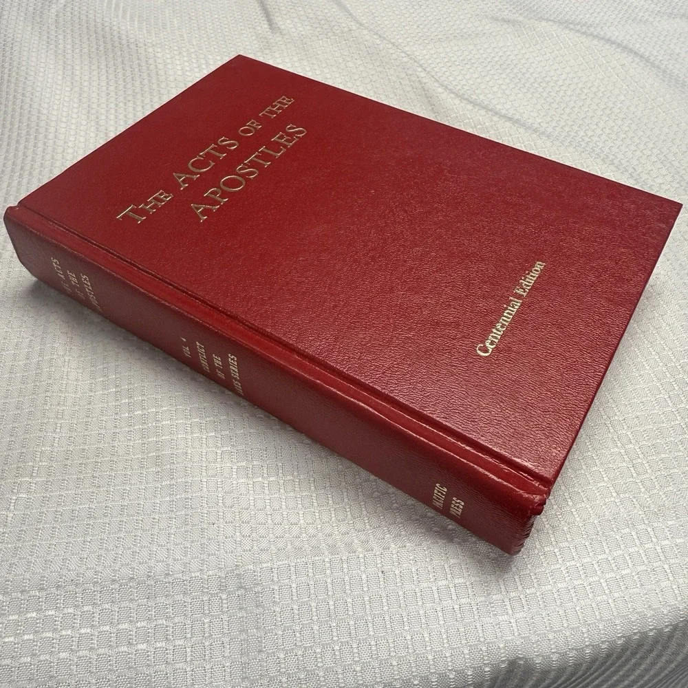 The Acts of the Apostles Vol. 4 Conflict of the Ages Series 1958 SDA Ellen White